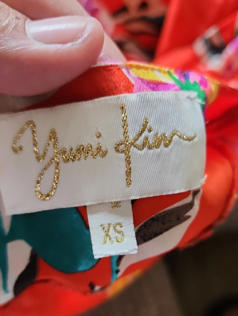 Anthropolgie Yumi Kim Red Floral Mini Dress - Picture 9 of 11